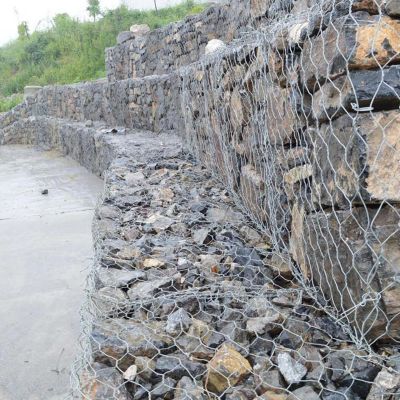 石籠網(wǎng)擋墻